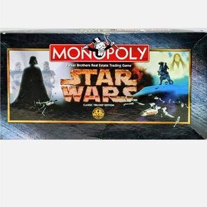 Monopoly Star Wars Classic Trilogy Edition Board Game 1997